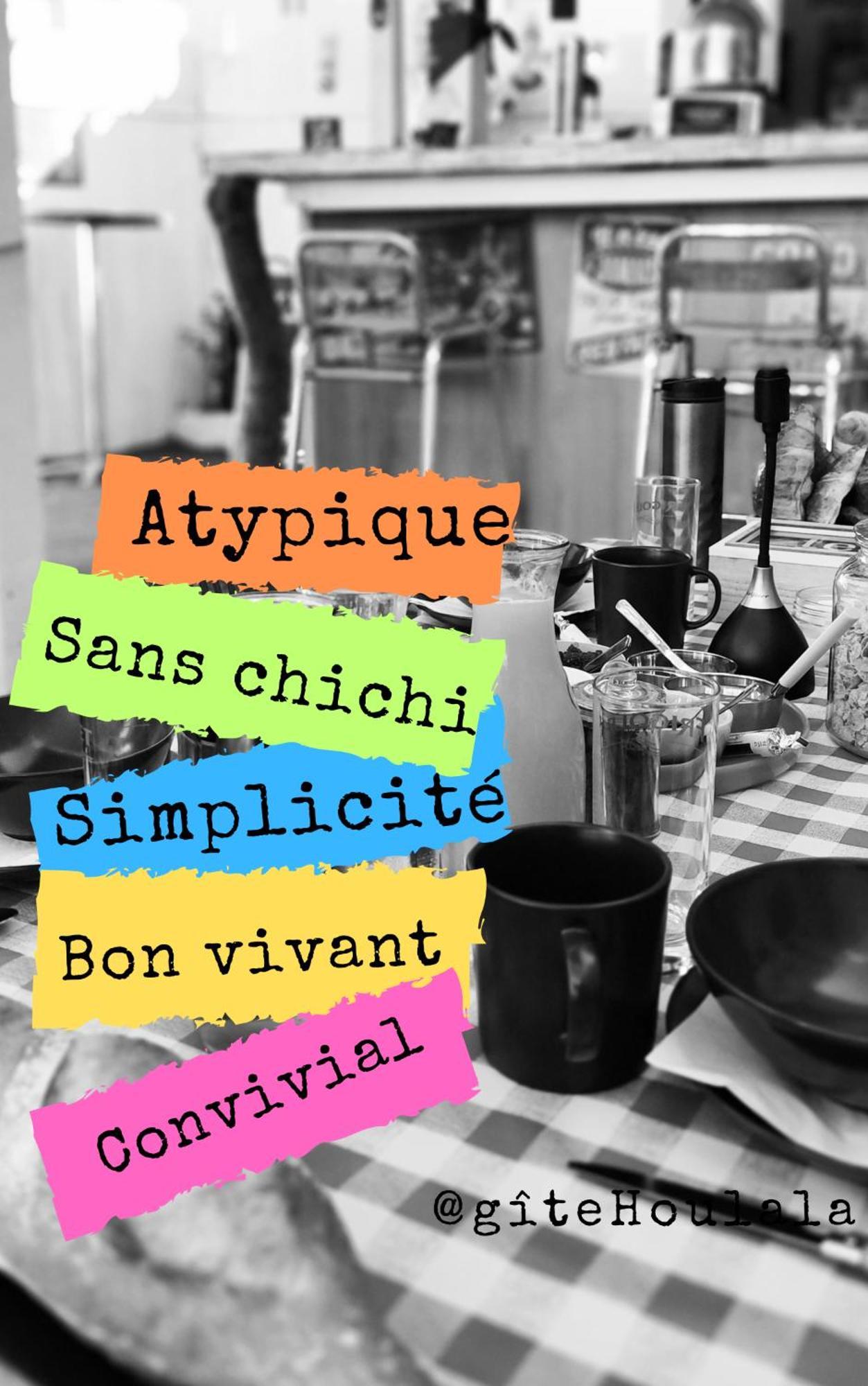 Houlala - Relais D'Etape - Chambres D'Hotes 蓬泰韦克 外观 照片
